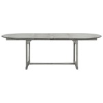 vidaXL Masă de grădină, (160-240)x100x75 cm, lemn masiv de acacia vidaXL Masă de grădină, (160-240)x100x75 cm, lemn masiv de acacia