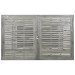 vidaXL Masă de grădină, (160-240)x100x75 cm, lemn masiv de acacia vidaXL Masă de grădină, (160-240)x100x75 cm, lemn masiv de acacia