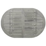 vidaXL Masă de grădină, (120-170)x80x75 cm, lemn masiv de acacia vidaXL Masă de grădină, (120-170)x80x75 cm, lemn masiv de acacia