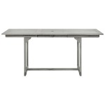vidaXL Masă de grădină, (120-170)x80x75 cm, lemn masiv de acacia vidaXL Masă de grădină, (120-170)x80x75 cm, lemn masiv de acacia