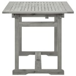 vidaXL Masă de grădină, (120-170)x80x75 cm, lemn masiv de acacia vidaXL Masă de grădină, (120-170)x80x75 cm, lemn masiv de acacia