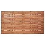 vidaXL Masă de grădină, gri, 120x70x66 cm, lemn masiv de acacia