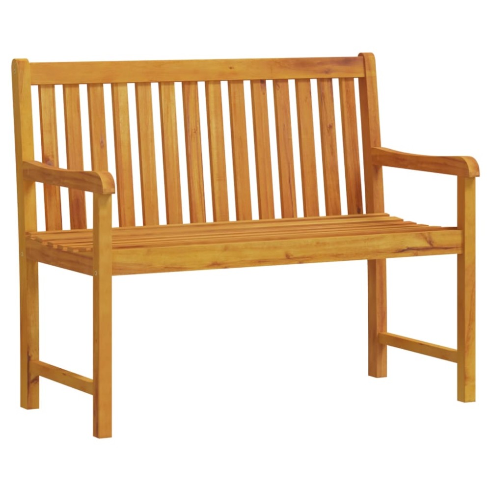 vidaXL Bancă de grădină, 110 cm, lemn masiv acacia