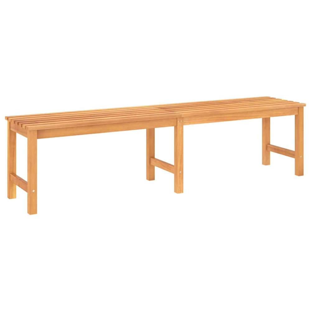 vidaXL Bancă de grădină, 180 cm, lemn masiv de tec