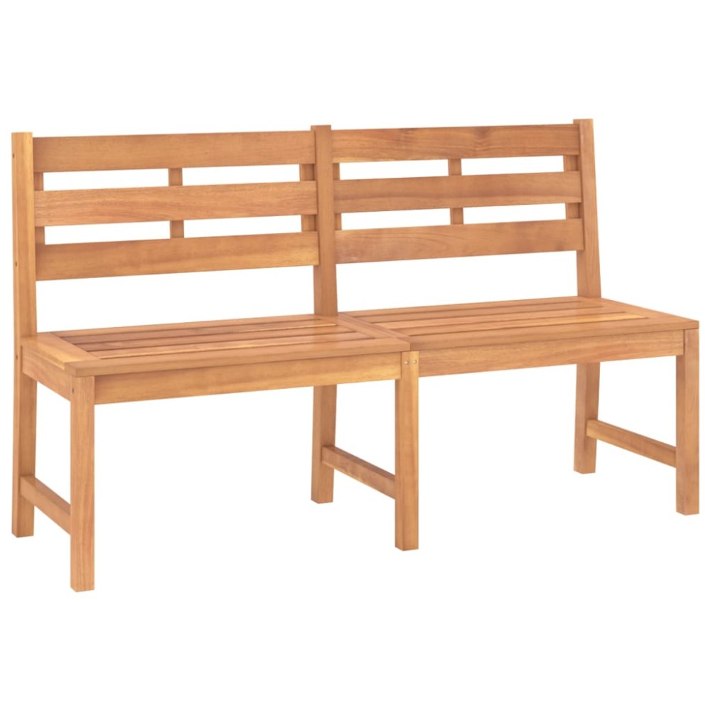 vidaXL Bancă de grădină, 150 cm, lemn masiv de tec