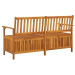 vidaXL Bancă de depozitare, 148 cm, lemn masiv de acacia vidaXL Bancă de depozitare, 148 cm, lemn masiv de acacia
