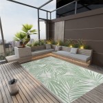 vidaXL Covor de exterior, ARAKIL verde, 140x200 cm, PP vidaXL Covor de exterior, ARAKIL verde, 140x200 cm, PP