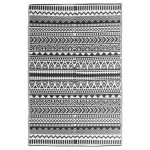 vidaXL Covor de exterior, ARAKIL negru, 140x200 cm, PP vidaXL Covor de exterior, ARAKIL negru, 140x200 cm, PP