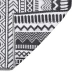 vidaXL Covor de exterior, ARAKIL negru, 140x200 cm, PP vidaXL Covor de exterior, ARAKIL negru, 140x200 cm, PP