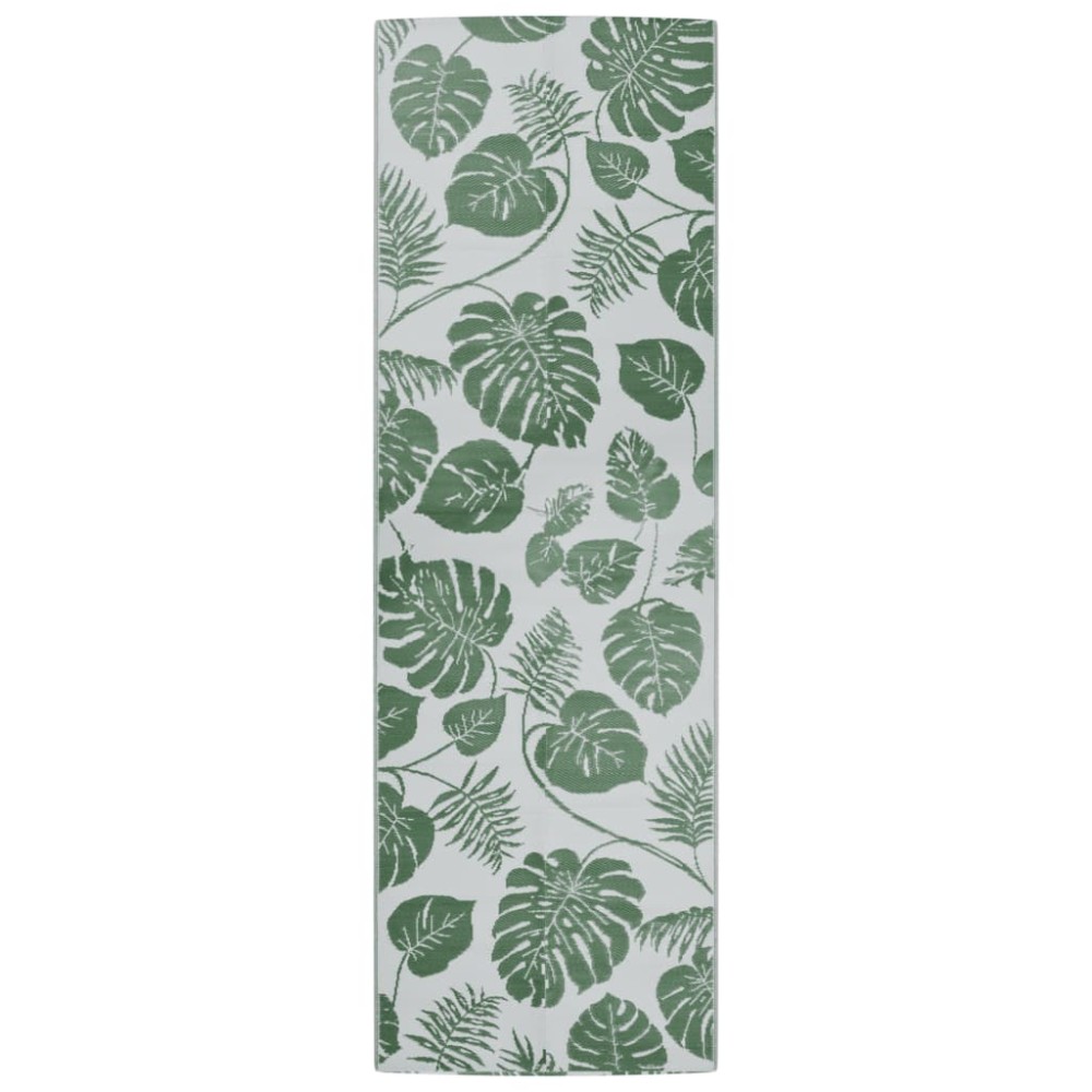 vidaXL Covor de exterior, ARAKIL verde, 80x250 cm, PP