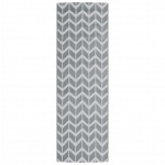 vidaXL Covor de exterior, ARAKIL gri, 80x250 cm, PP vidaXL Covor de exterior, ARAKIL gri, 80x250 cm, PP