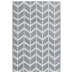 vidaXL Covor de exterior, ARAKIL gri, 140x200 cm, PP vidaXL Covor de exterior, ARAKIL gri, 140x200 cm, PP