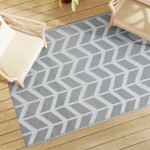 vidaXL Covor de exterior, ARAKIL gri, 140x200 cm, PP vidaXL Covor de exterior, ARAKIL gri, 140x200 cm, PP
