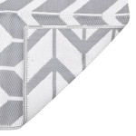 vidaXL Covor de exterior, ARAKIL gri, 160 x 230 cm, PP vidaXL Covor de exterior, ARAKIL gri, 160 x 230 cm, PP