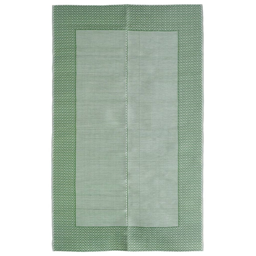 vidaXL Covor de exterior, ARAKIL verde, 140x200 cm, PP