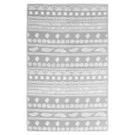 vidaXL Covor d exterior, ARAKIL gri, 140 x 200 cm, PP vidaXL Covor d exterior, ARAKIL gri, 140 x 200 cm, PP
