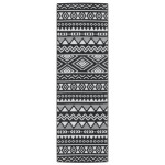 vidaXL Covor de exterior, ARAKIL negru, 80x250 cm, PP