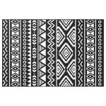 vidaXL Covor de exterior, ARAKIL negru, 120x180 cm, PP vidaXL Covor de exterior, ARAKIL negru, 120x180 cm, PP