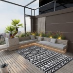 vidaXL Covor de exterior, ARAKIL negru, 160x230 cm, PP vidaXL Covor de exterior, ARAKIL negru, 160x230 cm, PP