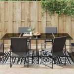 vidaXL Covor de exterior, ARAKIL negru, 160x230 cm, PP vidaXL Covor de exterior, ARAKIL negru, 160x230 cm, PP