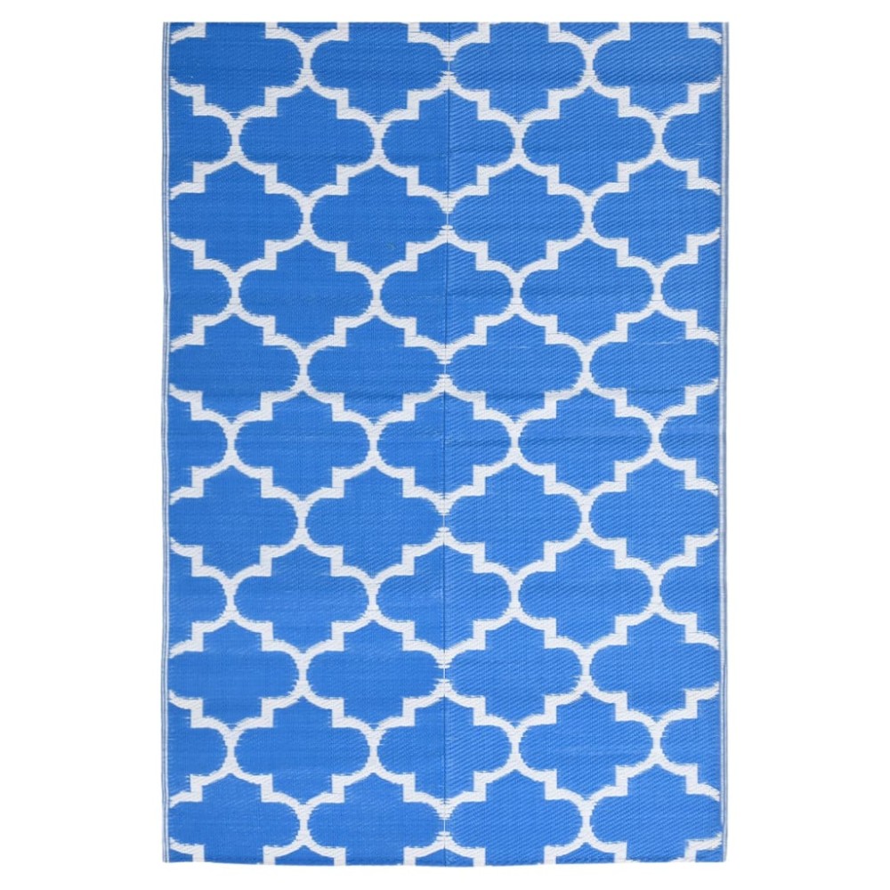 vidaXL Covor de exterior, ARAKIL albastru, 160x230 cm, PP