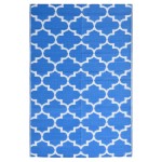 vidaXL Covor de exterior, ARAKIL albastru, 190x290 cm, PP vidaXL Covor de exterior, ARAKIL albastru, 190x290 cm, PP