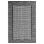 vidaXL Covor de exterior, ARAKIL negru, 140x200 cm, PP vidaXL Covor de exterior, ARAKIL negru, 140x200 cm, PP