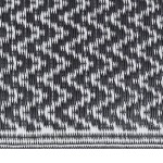 vidaXL Covor de exterior, ARAKIL negru, 140x200 cm, PP vidaXL Covor de exterior, ARAKIL negru, 140x200 cm, PP
