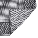 vidaXL Covor de exterior, ARAKIL negru, 140x200 cm, PP vidaXL Covor de exterior, ARAKIL negru, 140x200 cm, PP