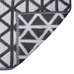 vidaXL Covor de exterior, ARAKIL negru, 80x250 cm vidaXL Covor de exterior, ARAKIL negru, 80x250 cm