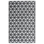 vidaXL Covor de exterior, ARAKIL negru, 140x200 cm, PP vidaXL Covor de exterior, ARAKIL negru, 140x200 cm, PP