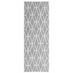 vidaXL Covor de exterior, ARAKIL gri, 80x250 cm,PP vidaXL Covor de exterior, ARAKIL gri, 80x250 cm,PP