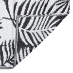 vidaXL Covor de exterior, ARAKIL negru, 140x200 cm, PP vidaXL Covor de exterior, ARAKIL negru, 140x200 cm, PP