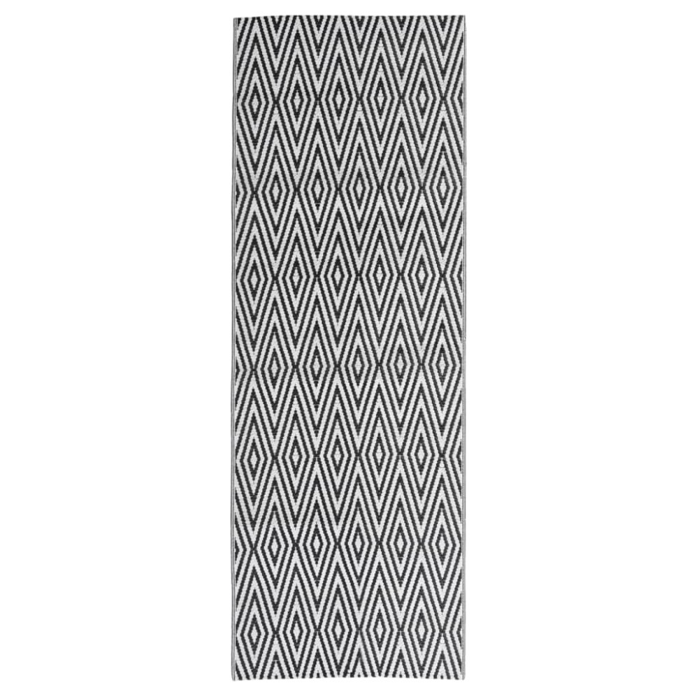 vidaXL Covor de exterior, ARAKIL negru, 80x250 cm