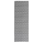 vidaXL Covor de exterior, ARAKIL negru, 80x250 cm
