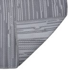 vidaXL Covor de exterior, ARAKIL antracit, 80x250 cm, PP vidaXL Covor de exterior, ARAKIL antracit, 80x250 cm, PP