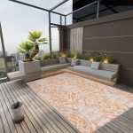 vidaXL Covor de exterior, ARAKIL galben, 140x200 cm, PP vidaXL Covor de exterior, ARAKIL galben, 140x200 cm, PP