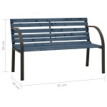 vidaXL Bancă copii de grădină, gri, 81 cm, lemn de brad chinezesc vidaXL Bancă copii de grădină, gri, 81 cm, lemn de brad chinezesc