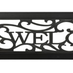 vidaXL Bancă de grădină, negru, 125 cm, oțel vidaXL Bancă de grădină, negru, 125 cm, oțel