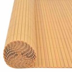 vidaXL Gard pentru grădină cu 2 fețe, galben, 90x400 cm