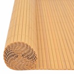 vidaXL Gard pentru grădină cu 2 fețe, galben, 110x300 cm