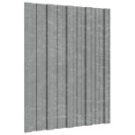 vidaXL Panouri acoperiș, 36 buc., argintiu, 60x45 cm, oțel galvanizat