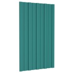 vidaXL Panouri pentru acoperiș 12 buc. verde 80x45 cm oțel galvanizat vidaXL Panouri pentru acoperiș 12 buc. verde 80x45 cm oțel galvanizat