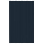 vidaXL Panouri pentru acoperiș 12 buc antracit 80x45cm oțel galvanizat vidaXL Panouri pentru acoperiș 12 buc antracit 80x45cm oțel galvanizat