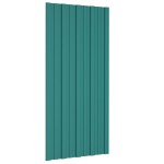 vidaXL Panouri pentru acoperiș 36 buc. verde 100x45 cm oțel galvanizat vidaXL Panouri pentru acoperiș 36 buc. verde 100x45 cm oțel galvanizat