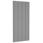 vidaXL Panouri pentru acoperiș 12 buc. gri 100x45 cm oțel galvanizat vidaXL Panouri pentru acoperiș 12 buc. gri 100x45 cm oțel galvanizat