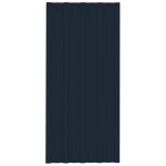 vidaXL Panouri acoperiș 12 buc. antracit 100x45 cm oțel galvanizat vidaXL Panouri acoperiș 12 buc. antracit 100x45 cm oțel galvanizat