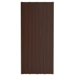 vidaXL Panouri pentru acoperiș 36 buc. maro 100x45 cm oțel galvanizat vidaXL Panouri pentru acoperiș 36 buc. maro 100x45 cm oțel galvanizat