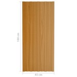 vidaXL Panouri acoperiș, 36 buc., natural, 100x45 cm, oțel galvanizat vidaXL Panouri acoperiș, 36 buc., natural, 100x45 cm, oțel galvanizat