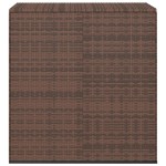 vidaXL Ladă grădină pentru perne, maro, 100x49x103,5 cm, ratan PE vidaXL Ladă grădină pentru perne, maro, 100x49x103,5 cm, ratan PE